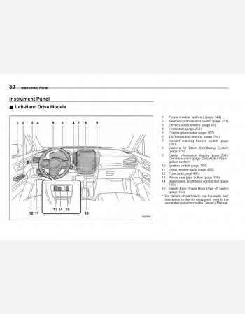 subaru forester 2025 owners manual